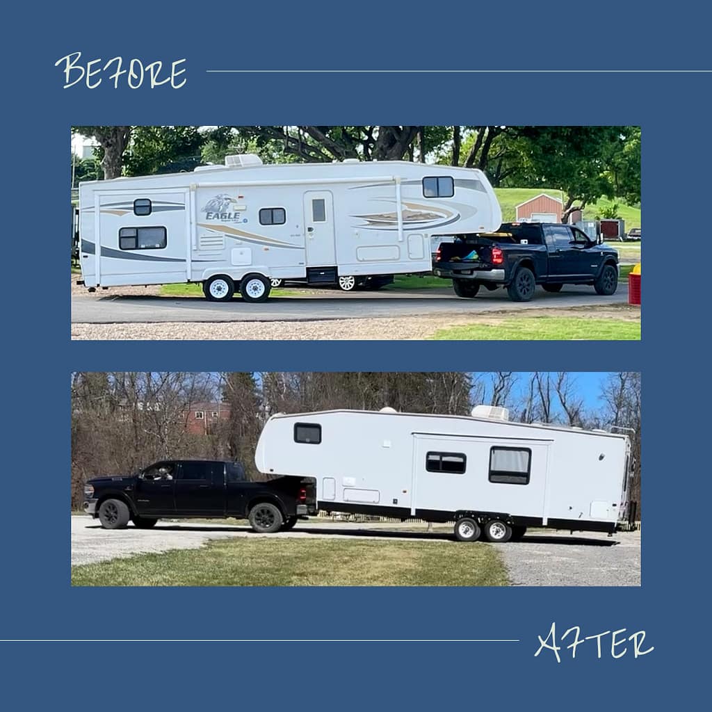 Repainted Rv Ultimate Guide to Full Time RV Living for Beginners - That Travel Fam