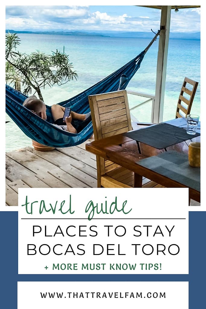BEST places to stay in Bocas del Toro, Panama! + More must know tips! - Pinterest